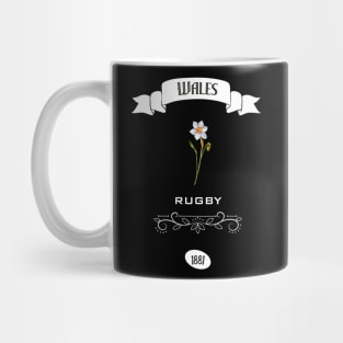 Wales rugby design Mug